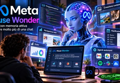 Meta lancia Muse Wonder: l’IA con memoria attiva che sfida GPT-6 e Claude