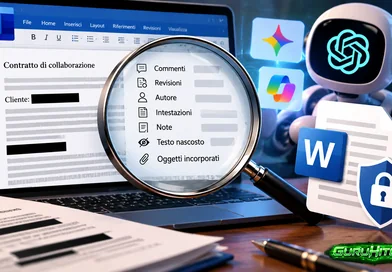 Anonimizzare un documento Word prima di darlo all’IA: dove si nascondono i nomi