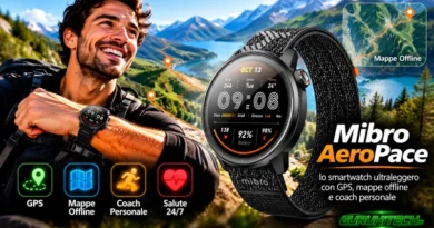 Mibro AeroPace: lo smartwatch ultraleggero con GPS, mappe offline e coach personale