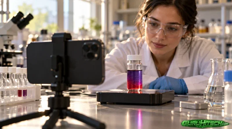Nanoparticelle contro il cancro: un iPhone rivela come si formano