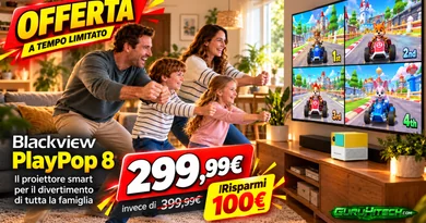 Blackview PlayPop 8 in offerta: la console che fa giocare tutta la famiglia