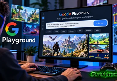 Google Playground crea videogiochi partendo da una semplice descrizione testuale