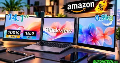 Blackview trasforma il tuo laptop in una postazione a tre schermi: maxi sconto di 230 euro su Amazon