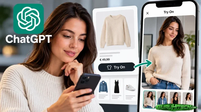 ChatGPT ti fa provare i vestiti prima di comprarli: arriva Try On