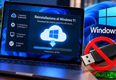 Windows 11 si reinstalla senza chiavetta USB: arriva Cloud Rebuild