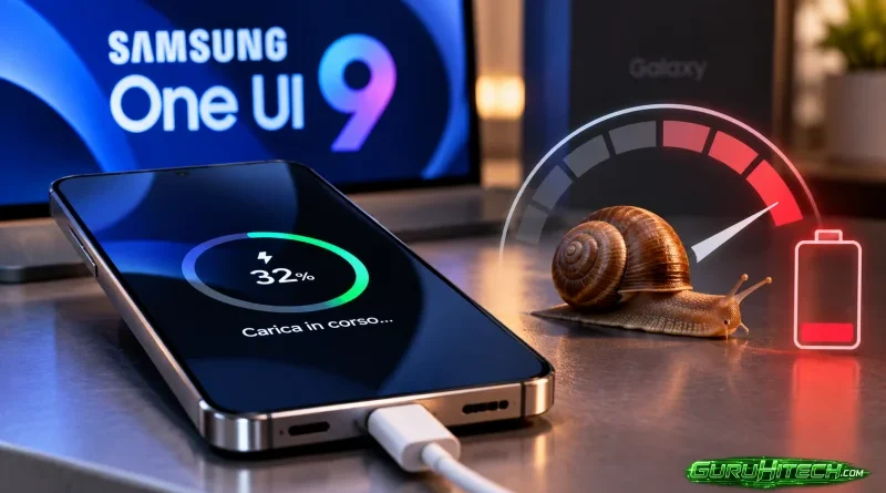 Samsung e One UI 9: segnalazioni di ricarica più lenta dopo l’aggiornamento