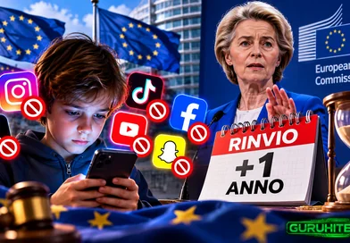 Social vietati ai minori: l’UE chiede di rinviare i divieti