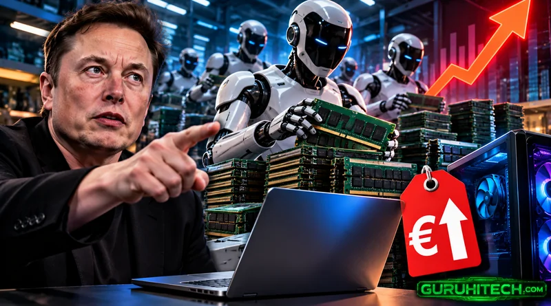 Elon Musk avverte: i robot con IA faranno rincarare i PC?