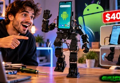 Il tuo vecchio Android può diventare un robot umanoide: bastano 400 dollari