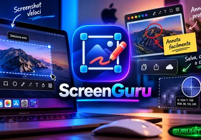 ScreenGuru per Mac: screenshot, selezione e annotazioni in stile Linux
