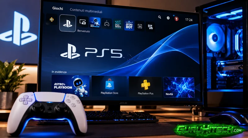 PlayStation 5 gira su PC senza console: il video dell’emulazione