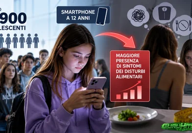 Smartphone a 12 anni e salute mentale: lo studio sui rischi per gli adolescenti