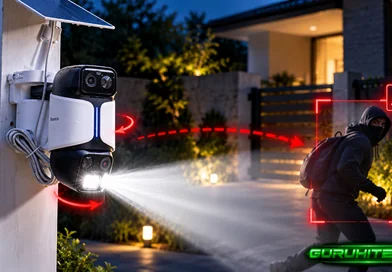 Baseus U2 Pro: la telecamera intelligente che punta un faro sui ladri e li segue mentre scappano