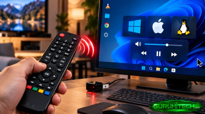 Vecchio telecomando TV? Ecco come usarlo per controllare il computer