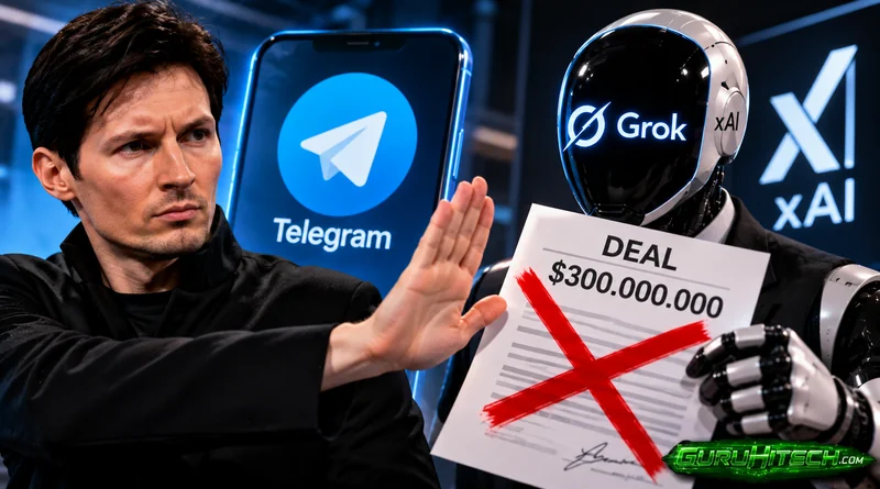 Telegram rinuncia a Grok: la privacy blocca l’accordo da 300 milioni