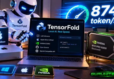 TensorFold accelera l’intelligenza artificiale locale: fino a 874 token al secondo senza cloud