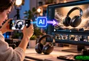 Dalla foto delle cuffie al video di prodotto: una scena con Seedance 3.0