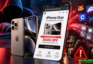 Falso sito per prenotare iPhone Duo: la truffa che può svuotare i portafogli crypto