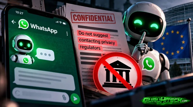 WhatsApp, scoperte le istruzioni segrete del chatbot: vietato citare i garanti della privacy