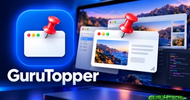 GuruTopper: come tenere una finestra sempre a portata di mano su Mac