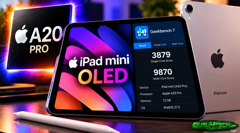 iPad mini OLED sorprende su Geekbench: batte persino iPad Pro
