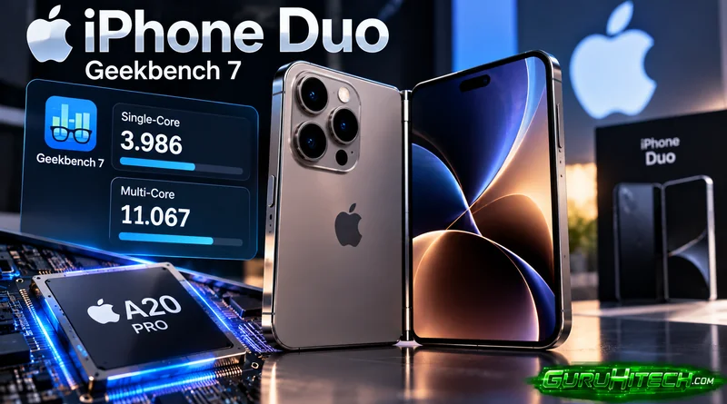 iPhone Duo sfida iPhone 18 Pro su Geekbench 7: ecco quanto è potente