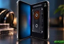 Duo-Man trasforma l’iPhone pieghevole in un Walkman: le cassette si riavvolgono con una matita
