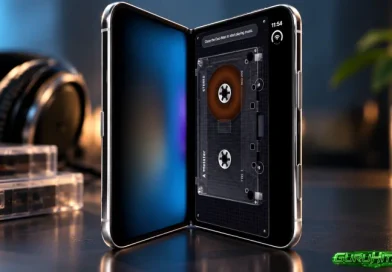 Duo-Man trasforma l’iPhone pieghevole in un Walkman: le cassette si riavvolgono con una matita