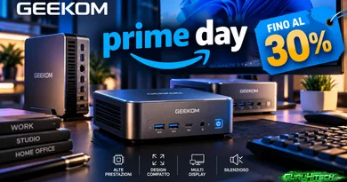 GEEKOM Mini PC Prime Day: offerte fino al 30%, i modelli da tenere d’occhio