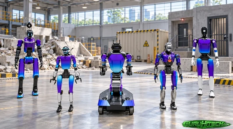 Singapore addestra robot umanoidi per la sicurezza